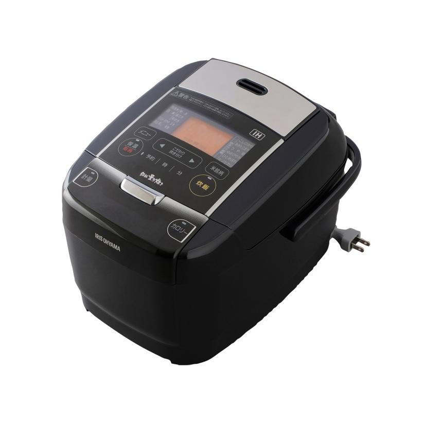 銘柄量り炊き KRC-IC30-B(ブラック) 3合炊き 銘柄量り炊き IH炊飯器 KRC-IC30-B IRIS 新品 IHジャー炊飯器 ぽちっとほ : 3合 炊飯器・餅つき機