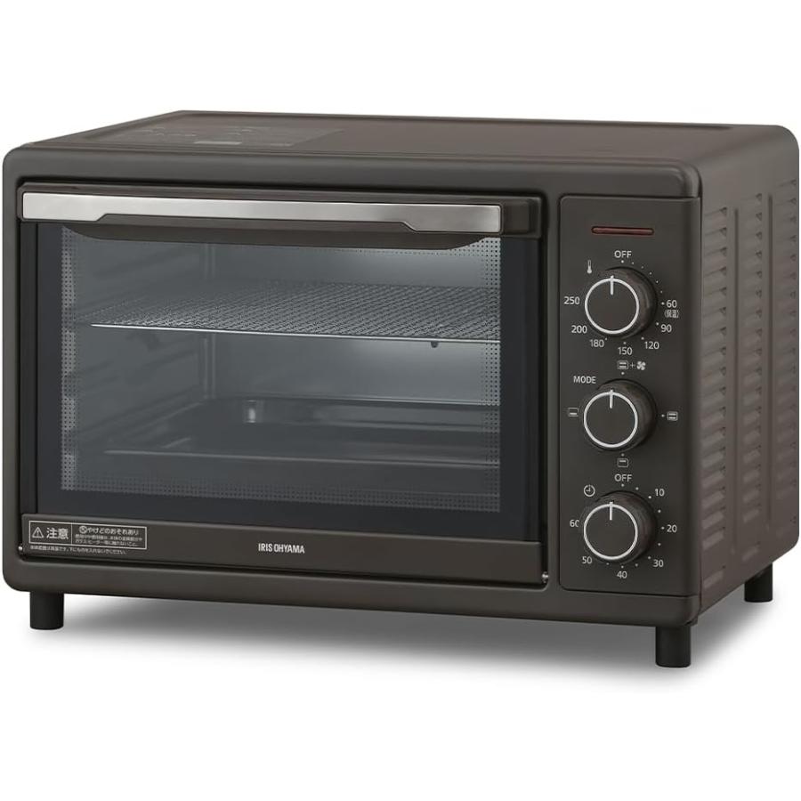 アイリスオーヤマ FVC-D15C-H コンベクションオーブン チャコールグレー 新品 送料無料 | IRIS OHYAMA