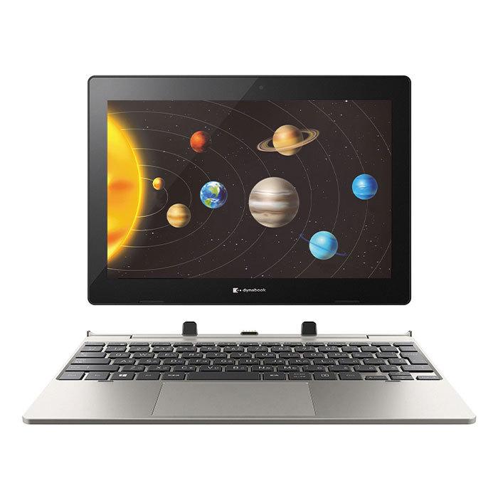 Dynabook P1K0PPTG 2in1 10.1型 Celeron メモリ4GB フラッシュメモリ64GB Windows10 Pro Office付 ゴールド 新品 送料無料 | dynabook