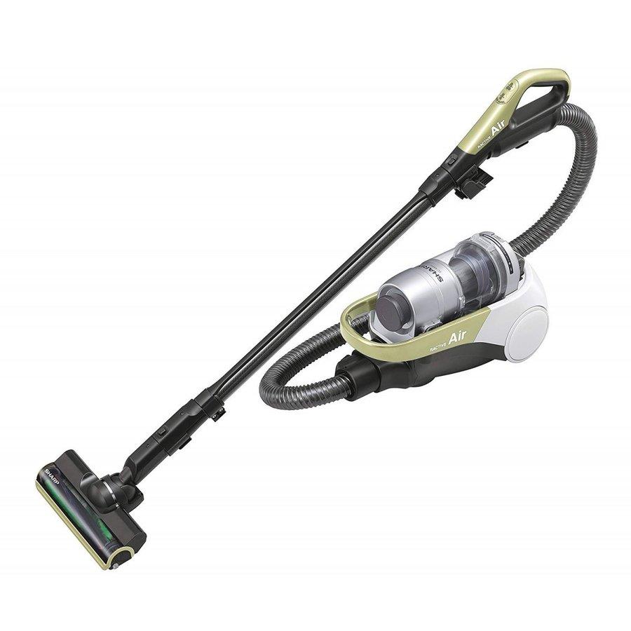 シャープ SHARP EC-AS500-Y コードレスキャニスターサイクロン掃除機 RACTIVE Air ラクティブ エア イエロー系 新品 送料無料 | SHARP