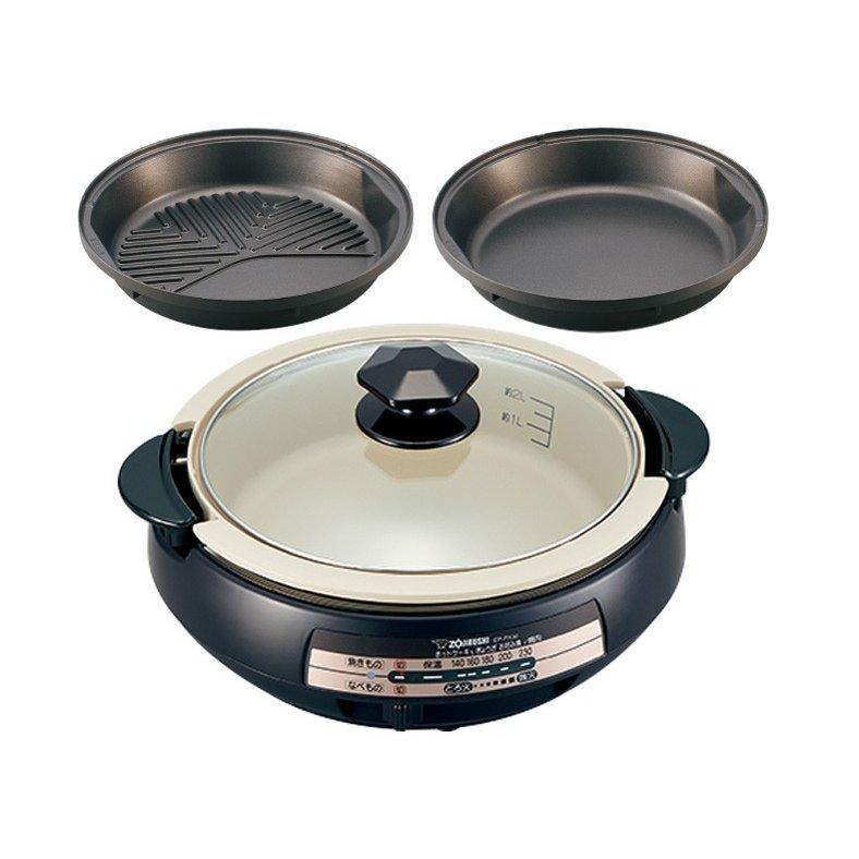 象印 ZOJIRUSHI EP-PX30-TA グリルなべ あじまる 1台3役 コンパクトタイプ 3.7Ｌ ブラウン 新品 送料無料 | あじまる