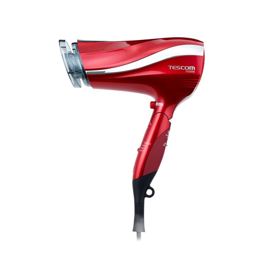 テスコム TID2250-R プロテクトイオンヘアードライヤー レッド テスコム TID2250-R プロテクトイオンヘアードライヤー レッド