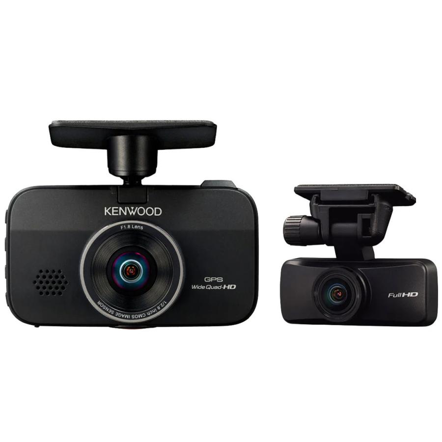 ケンウッド DRV-MR775C ナビ連携 前後撮影対応 2カメラドライブレコーダー 駐車録画対応電源ケーブル同梱 前方WAHD撮影 32GB microSDHCカード付属 新品 送料無料 | ケンウッド