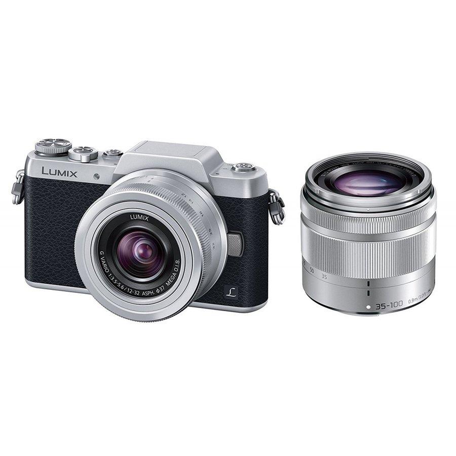 LUMIX パナソニック Panasonic ミラーレス一眼カメラ DMC-GF7 ダブル