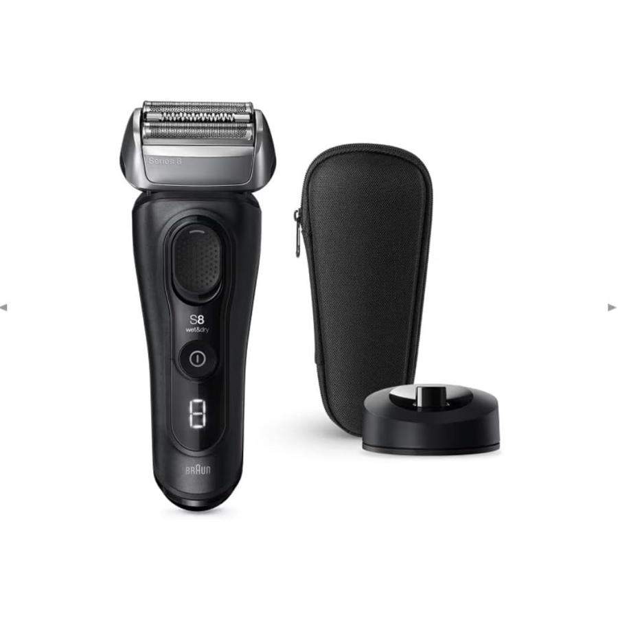 BRAUN 8510s メンズシェーバー シリーズ8 充電式 3枚刃 ブラック 新品 送料無料 | BRAUN