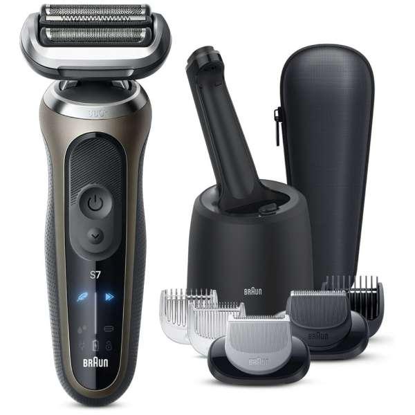 BRAUN 72-C7650cc 充電式シェーバー シリーズ7 洗浄機付モデル 防水 ゴールド 新品 送料無料 | BRAUN Series 7