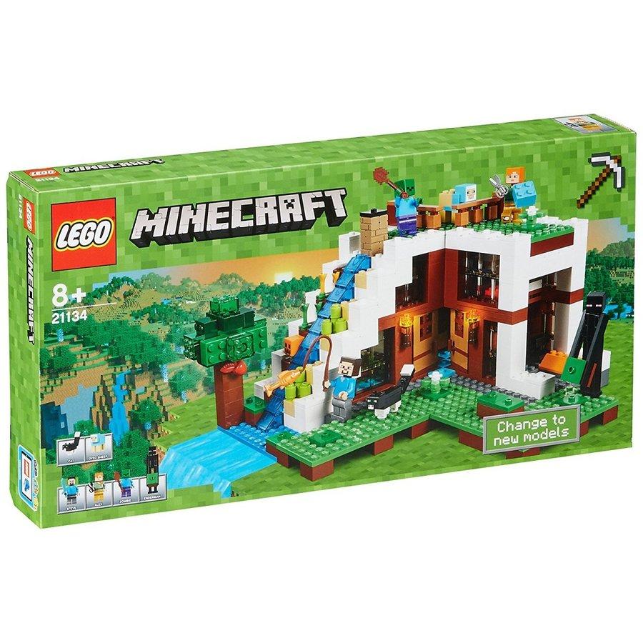 レゴ LEGO マインクラフト 滝のふもと 21134 新品 送料無料 | LEGO