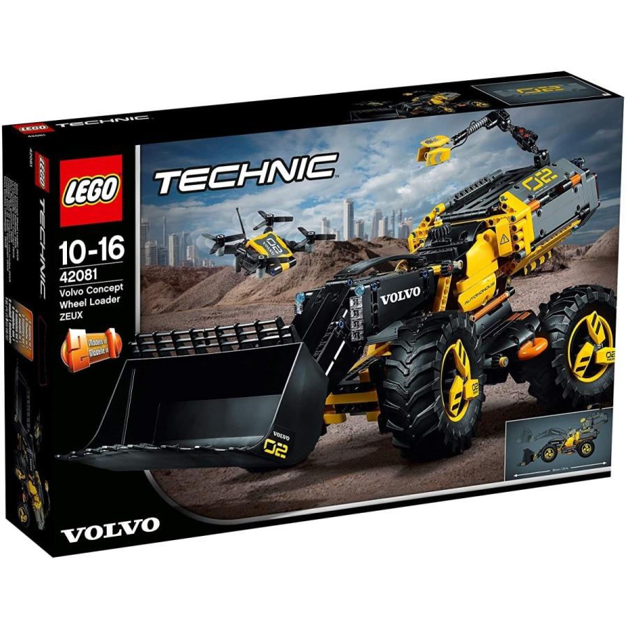 レゴ LEGO テクニック ボルボ コンセプトホイールローダー ZEUX 42081 新品 送料無料 | LEGO