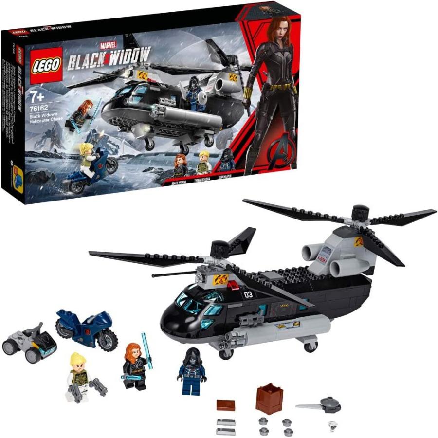 LEGO 76162 Marvel スーパー・ヒーローズ ブラック・ウィドウのヘリコプター・チェイス 新品 送料無料 | LEGO