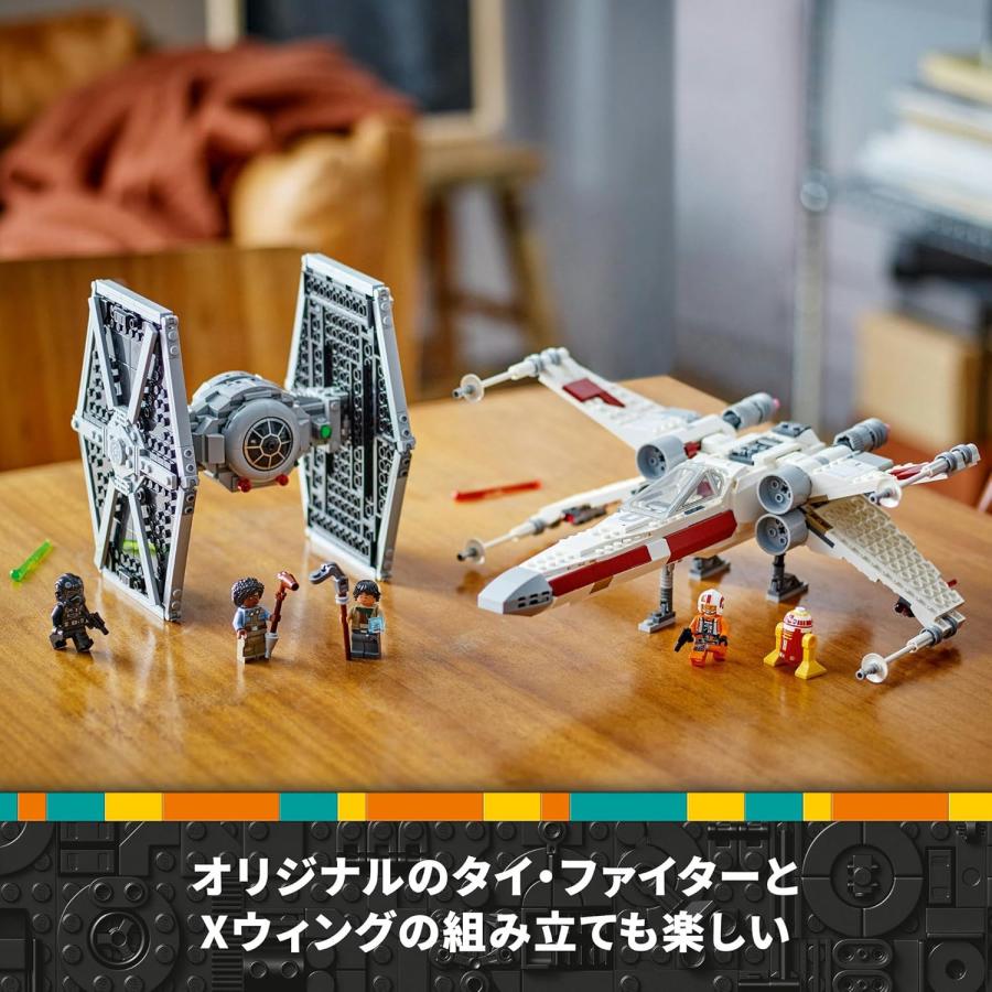LEGO（レゴ） 75393 スター・ウォーズ タイ・ファイターとXウィング