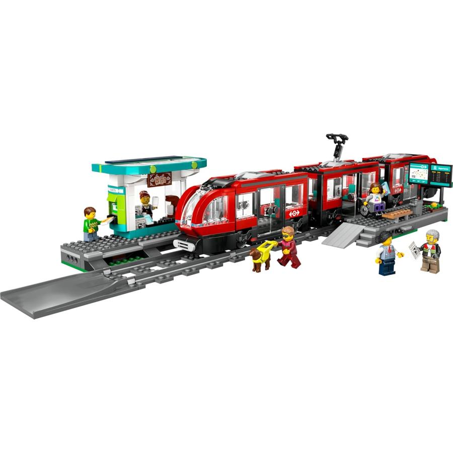 LEGO レゴ 60423 シティ ダウンタウン路面電車と停留所 ブロック玩具 新品 送料無料 | LEGO CITY | 04