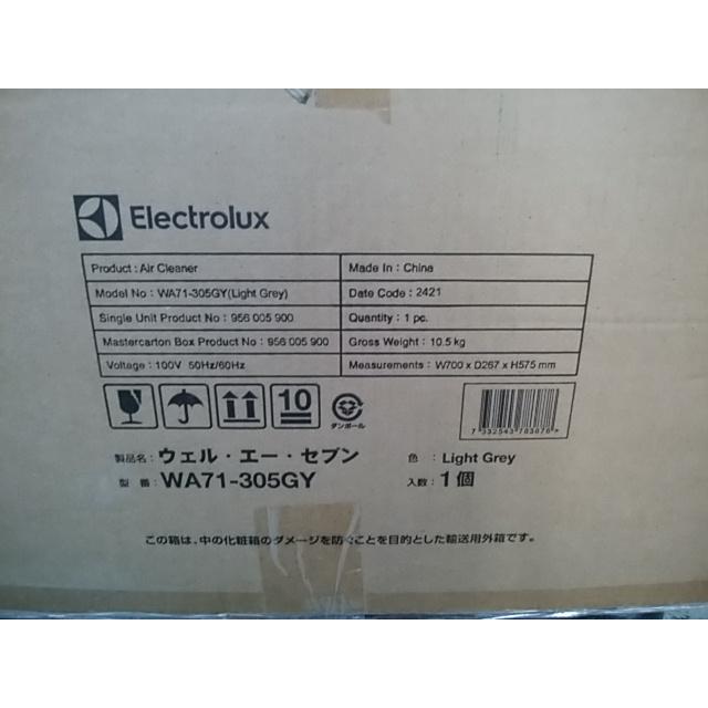 F476★Electrolux 空気清浄機 WA71-305GY 保証付・送料込 Amazon | エレクトロラックス(Electrolux) ウェル A7 持ち運び