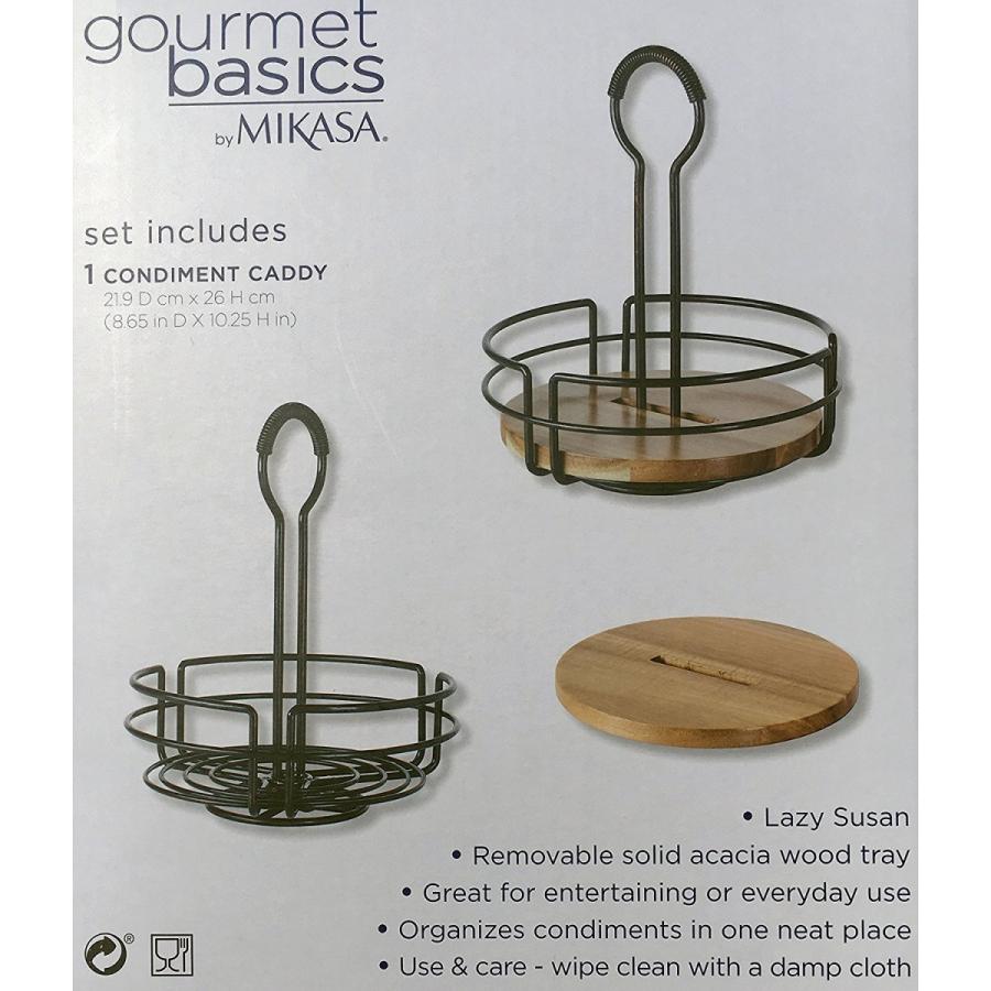 MIKASA ミカサ Table top Revolving Condiment Caddy 卓上回転式 調味料ラック 新品 送料無料 | ブランド登録なし | 03