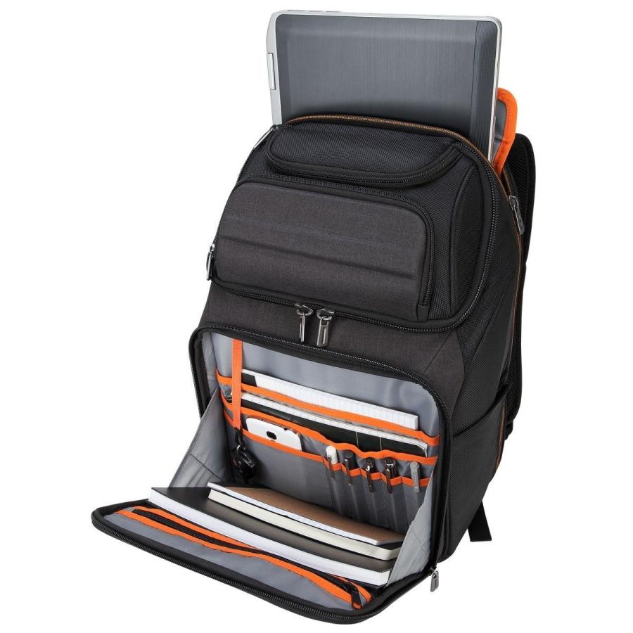 Targus ターガス CitySmart Eva Pro checkpoint-friendly バックパック for 15.6インチノートパソコン TSB895 ブラック 新品 送料無料 | Targus | 04