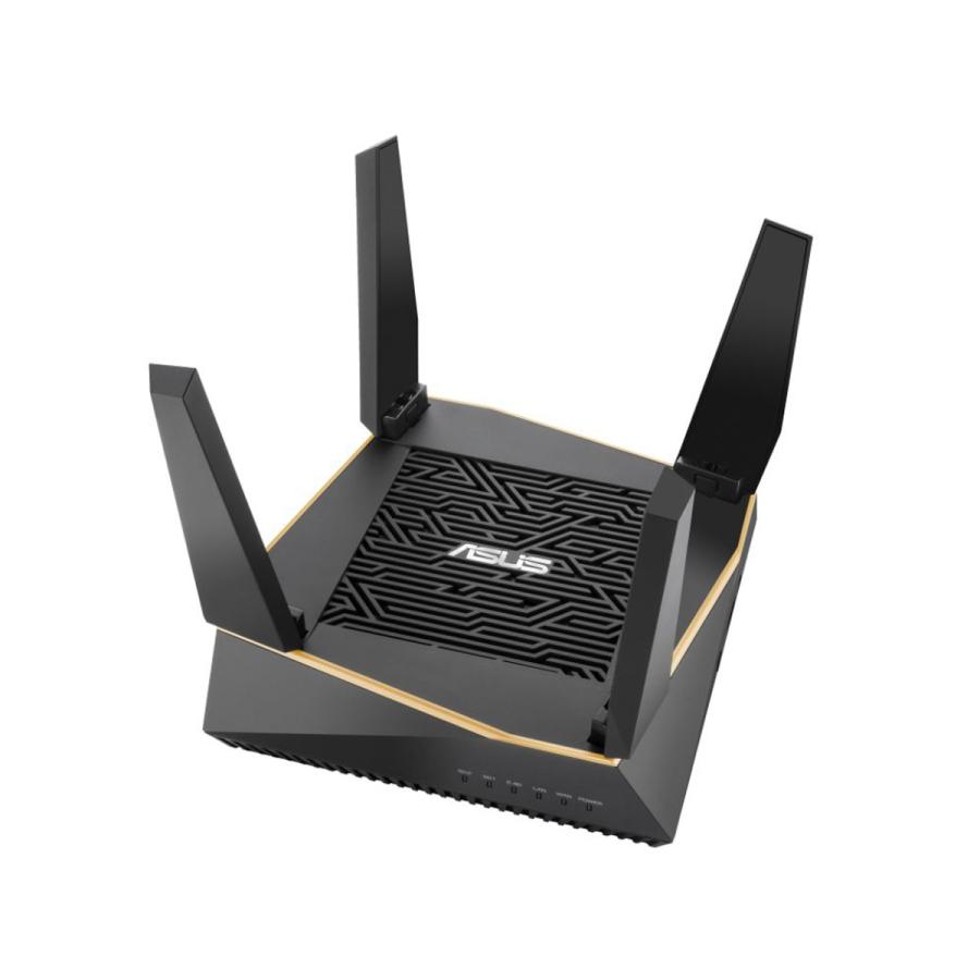 ASUS RT-AX92U Wi-Fiルーター Wi-Fi 6(11ax)対応 4804＋867＋400Mbps トライバンド ゲーミングルーター AiMesh搭載 新品 送料無料 | ASUS