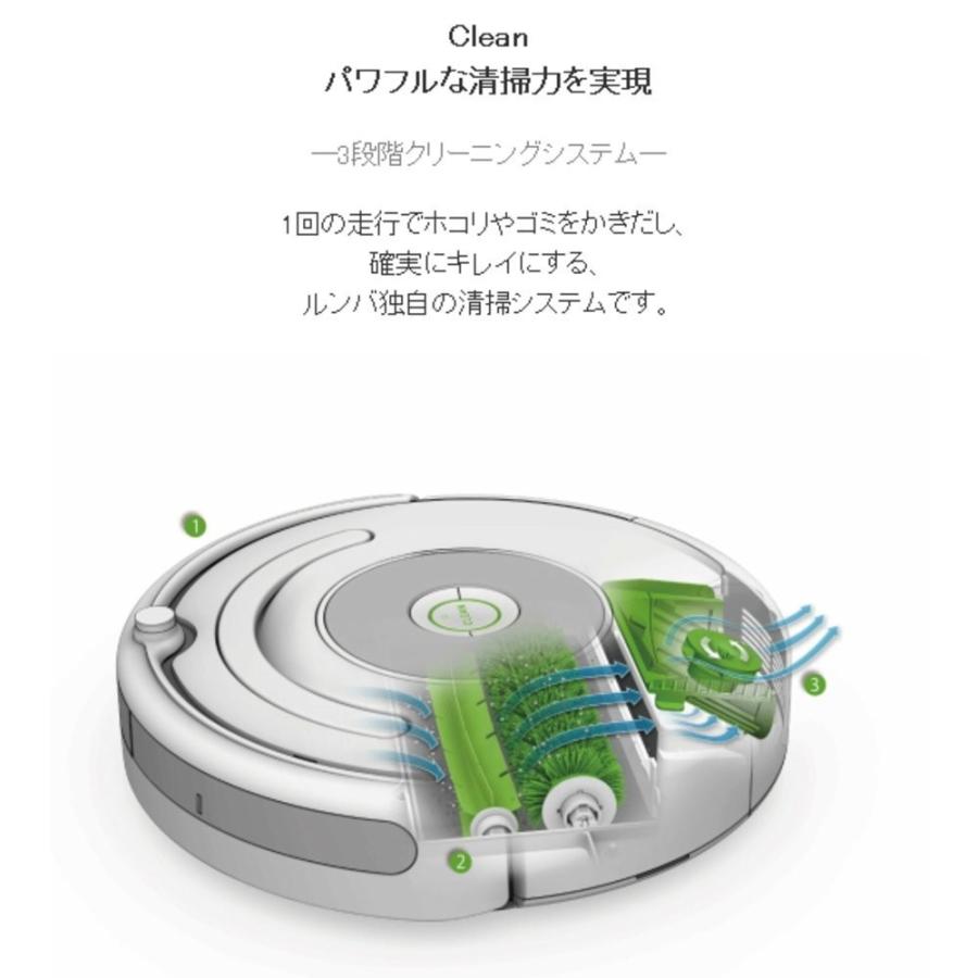 iROBOT ロボットクリーナー ルンバ654 R654060 チャコール 新品 送料無料｜eightloop｜02