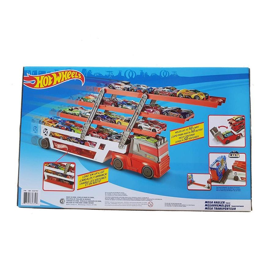 ホットウィール 50周年記念 メガトレーラー ＆ ホットウィールカー20台セット  新品 送料無料 | Hot Wheels | 01