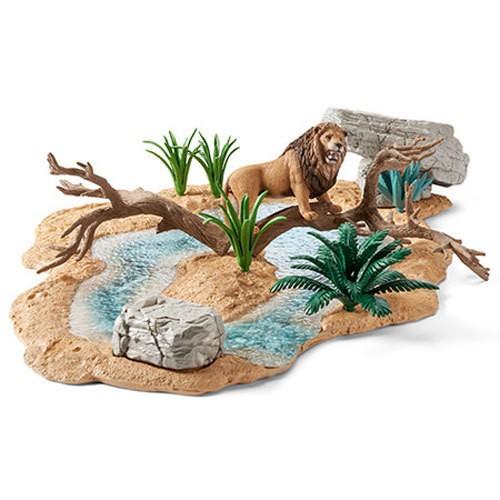 シュライヒ Schleich 42258 動物達の水飲み場セット WILD LIFE 新品 送料無料 | ブランド登録なし | 01