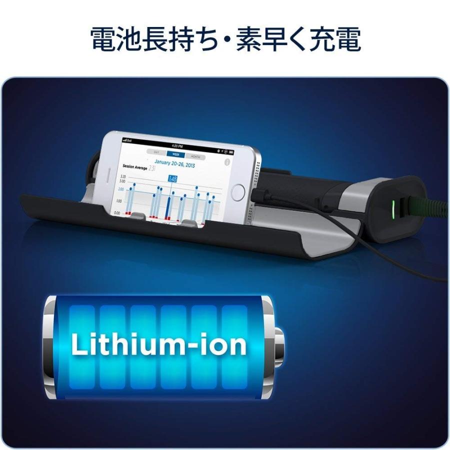 ブラウン BRAUN D7015256XCBK オーラルB 電動歯ブラシ ジーニアス 9000 マルチアクション ホワイトニングブラシ付属 ブラック  新品 送料無料 | オーラルB | 04