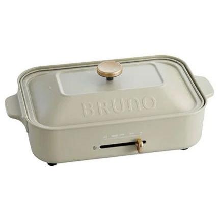 BRUNO BOE021-GGY コンパクトホットプレート グリーングレー 新品 送料無料 | BRUNO