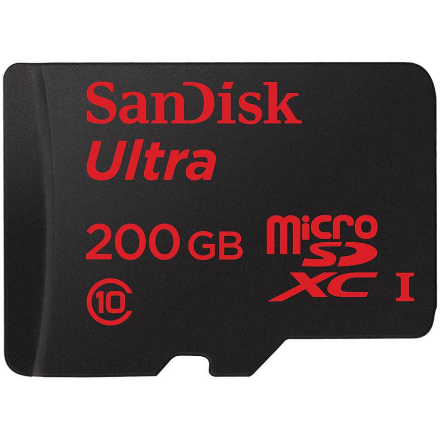 SANDISK SDSDQUE-200G-J35A ウルトラ プレミアムエディション microSDXCカード 200GB CLASS10 UHS-I対応 新品 送料無料 | SanDisk