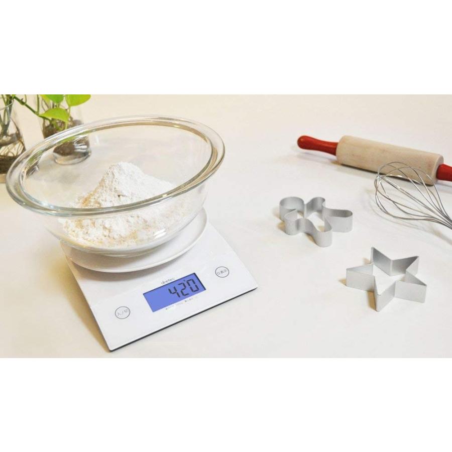 ドリテック DRETEC KS-264WT デジタルスケール バックライト付き 2kg ホワイト 新品 送料無料 | ブランド登録なし | 02