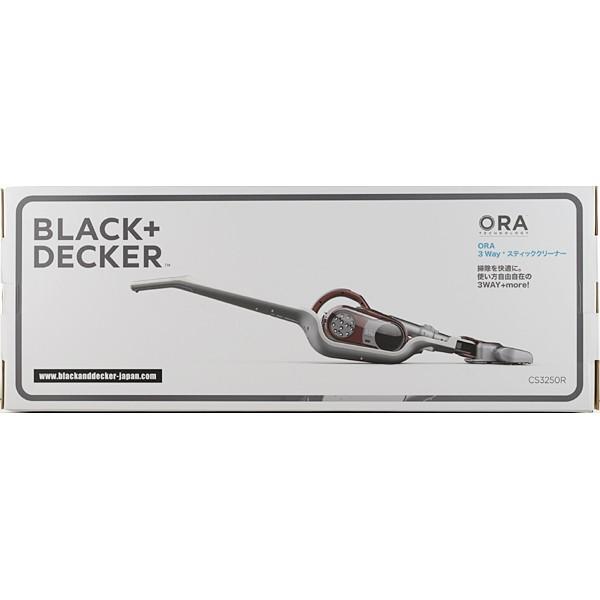 BLACK＆DECKER レッド CS3250-R コードレス サイクロン式 BLACK＆DECKER レッド CS3250-R コードレス サイクロン式