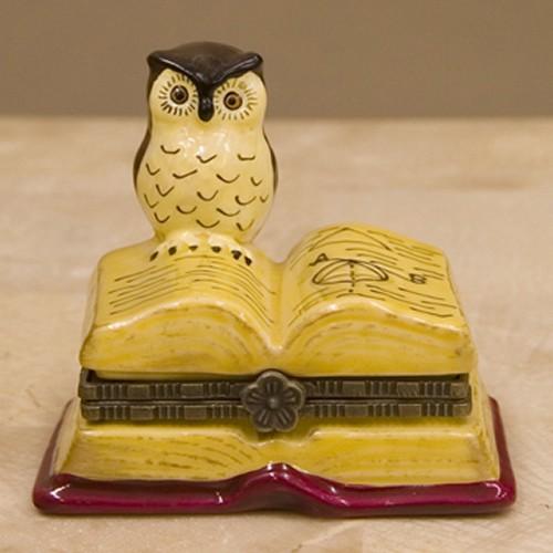 秋月貿易 ポタリー ミニケース ふくろう博士 新品 送料無料 翌日出荷 | ブランド登録なし | 01