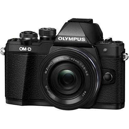 オリンパス OLYMPUS OM-D E-M10 Mark II EZレンズキット ボディ ブラック＋M.ZUIKO DIGITAL ED 14-42mm F3.5-5.6 EZ ブラック 新品 送料無料 | OM-D | 01