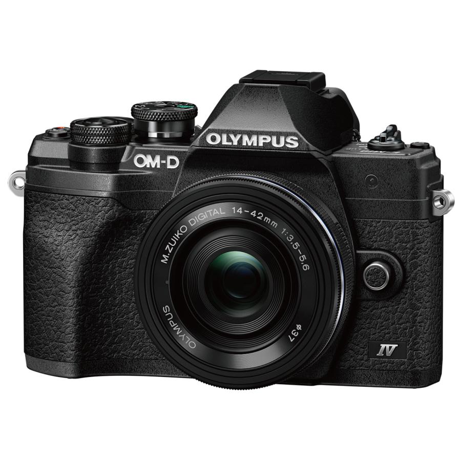 オリンパス OM-D E-M10 Mark IV EZダブルズームキット BLK ボディ+交換レンズ2本 ブラック 新品 送料無料 | OM-D