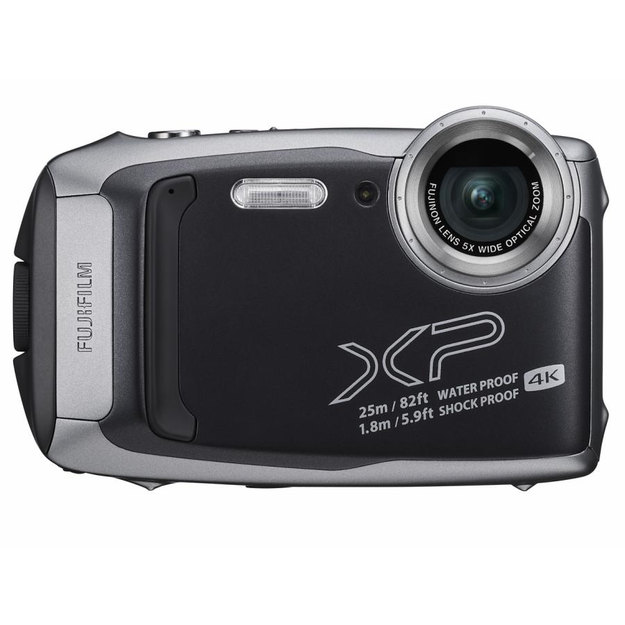 富士フイルム FinePix XP140 ダークシルバー コンパクトデジタルカメラ XPシリーズ 防水+防塵+耐衝撃 新品 送料無料