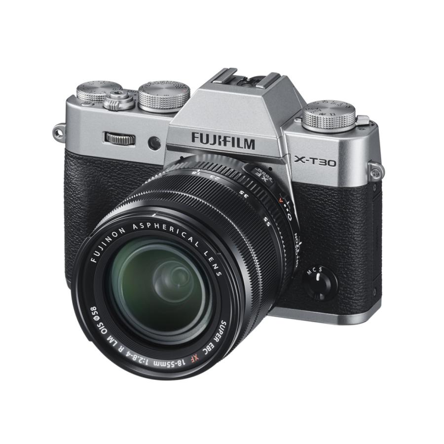 富士フイルム FUJIFILM X-T30 XF18-55mm レンズキット シルバー 新品 
