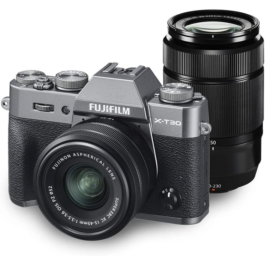 富士フイルム FUJIFILM X-T30 ダブルズームレンズキット チャコールシルバー 新品 送料無料 | FUJIFILM