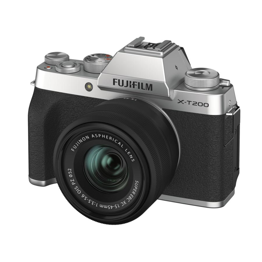 富士フイルム FUJIFILM X-T200 ダブルズームレンズキット シルバー 新品 送料無料 | FUJIFILM