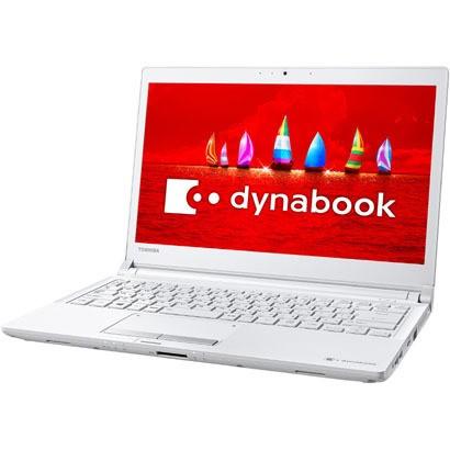 東芝 TOSHIBA PRX73VWPBJA 13.3型ノートPC SSHD1TB Windows 10 Office Home and Business  Premium プラチナホワイト 新品 送料無料 | dynabook | 01