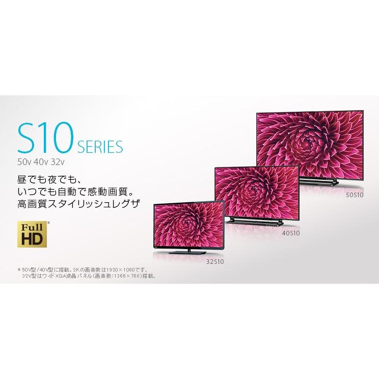 東芝 TOSHIBA 50V型 フルハイビジョンLED液晶テレビ LED REGZA 50S10 新品 送料無料 | REGZA | 05