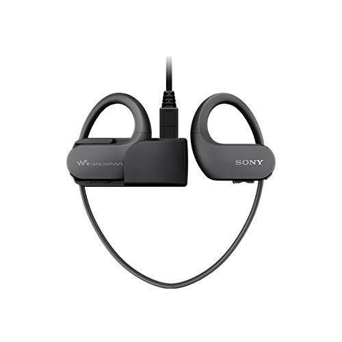 SONY ソニー ヘッドホン一体型ウォークマン Wシリーズ スポーツ用 8GB NW-WS414-B ブラック 新品 送料無料 | WALKMAN | 01