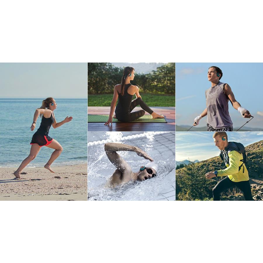 SONY ソニー ヘッドホン一体型ウォークマン Wシリーズ スポーツ用 8GB NW-WS414-B ブラック 新品 送料無料 | WALKMAN | 04