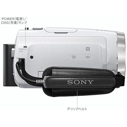 ソニー SONY デジタルHDビデオカメラレコーダー Handycam プロジェクター内蔵 HDR-PJ675 ホワイト 新品 送料無料