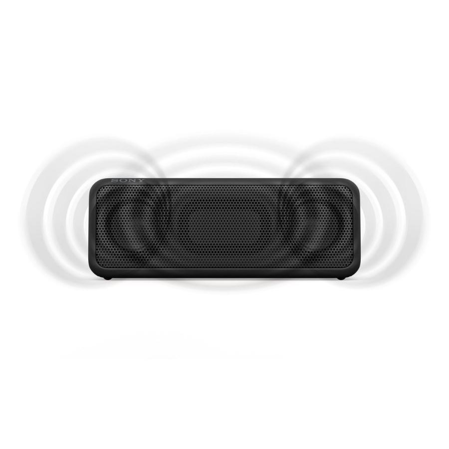 SONY ソニー ワイヤレスポータブルスピーカー  防水 Bluetooth LDAC NFC対応 SRS-XB3-B  ブラック新品 送料無料｜eightloop｜03