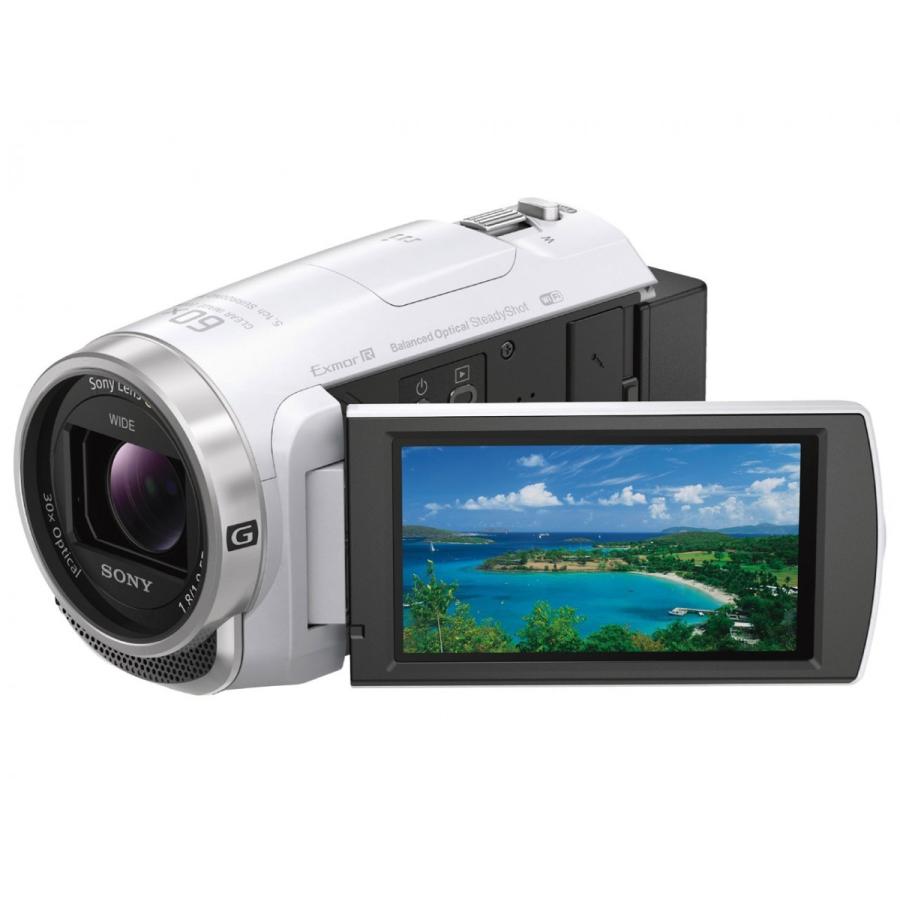 ソニー SONY HDR-CX680 W デジタルビデオカメラ Handycam ホワイト 新品 送料無料｜eightloop｜02