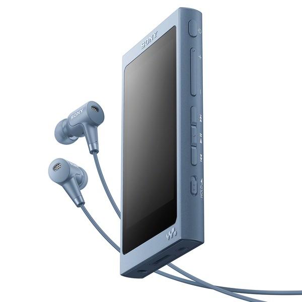 ソニー SONY NW-A45HN L ポータブルオーディオプレーヤー Walkman A40シリーズ 16GB 専用ヘッドホン付 ムーンリットブルー  新品 送料無料 | WALKMAN