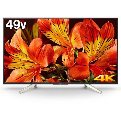 ソニー SONY KJ-49X8500F B BRAVIA 49型 地上・BS・110度CS 液晶テレビ 4K対応 X8500Fシリーズ ブラック 新品 送料無料｜eightloop