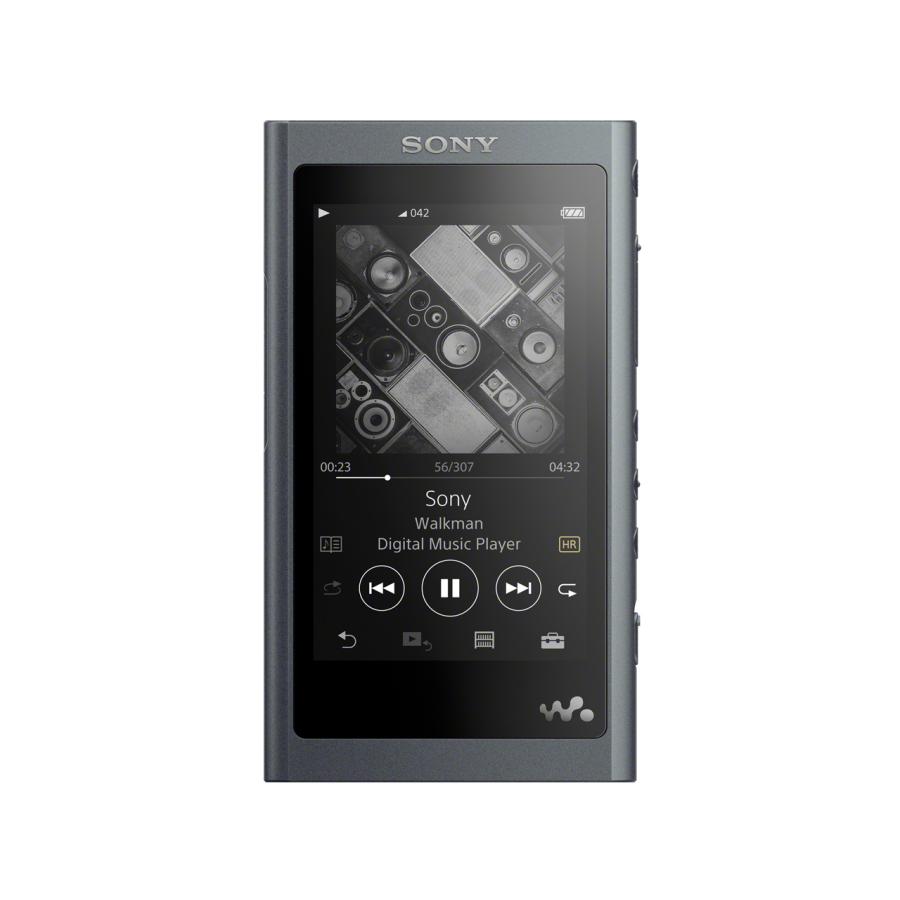 SONY NW-A55HN B ポータブルオーディオプレーヤー Walkman A50シリーズ 16GB ハイレゾ音源対応 専用ヘッドホン付 グレイッシュブラック 新品 送料無料 | SONY