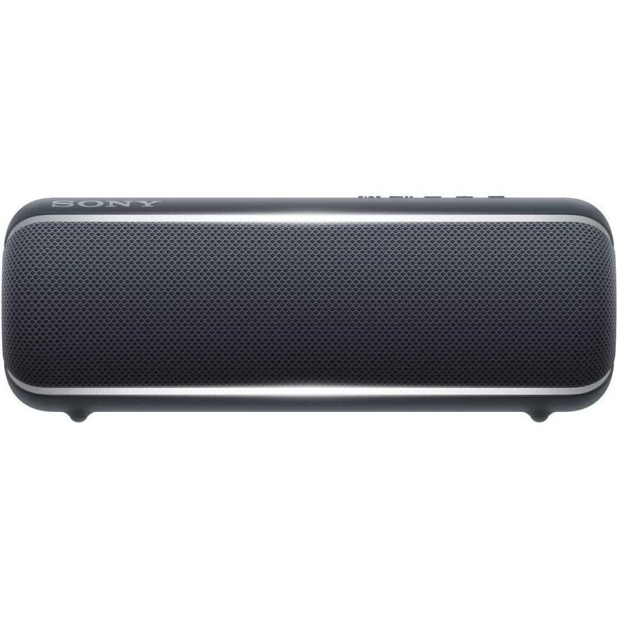 ソニー SRS-XB22-BC ワイヤレスポータブルスピーカー 防水 防塵 防錆 Bluetooth 重低音モデル マイク付き 最大12時間連続再生 ブラック 新品 送料無料 | SONY