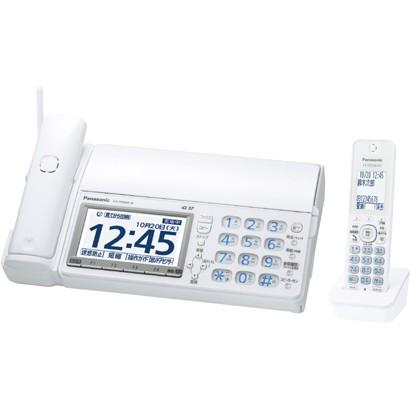パナソニック Panasonic KX-PD604DL デジタルコードレス普通紙ファクス おたっくす 子機1台付き ホワイト 新品 送料無料 | おたっくす