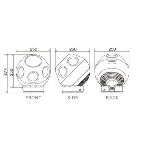 パナソニック Panasonic F-BL25Z-W サーキュレーター 創風機 Q キュー パールホワイト 新品 送料無料 | Panasonic | 05