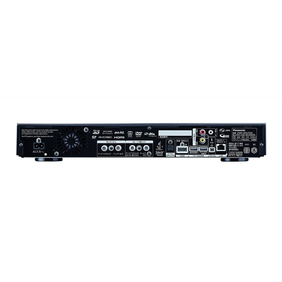パナソニック 7TB 4Kブルーレイレコーダ DMR-BRX7020