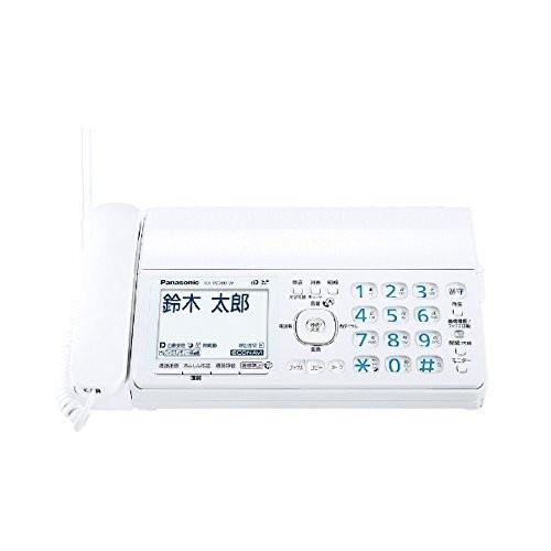 Panasonic パナソニック KX-PZ300DW-W FAX 電話機 子機2台 Panasonic パナソニック KX-PZ300DW-W FAX 電話機 子機2台