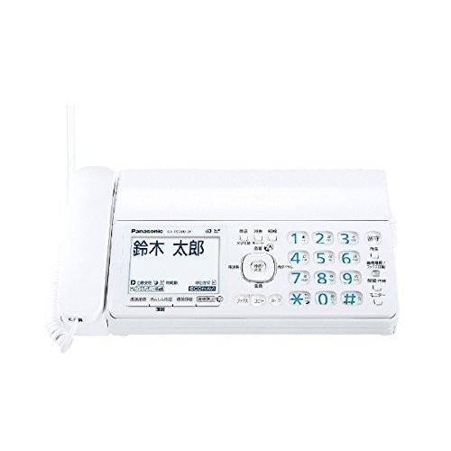 パナソニック Panasonic KX-PZ300DW-W FAX 電話機 子機2台 おたっくす  ホワイト 新品 送料無料｜eightloop｜02